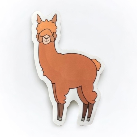 Alpaca Vinyl Sticker - Picture 5 of 11